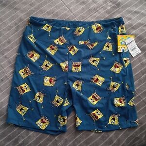SpongeBob SquarePants Biker Shorts NWT
